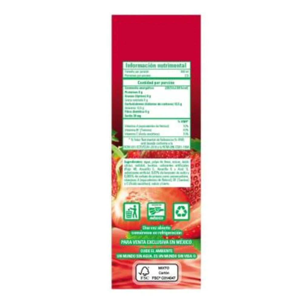 Jugo Boing Sabor Fresa 500 Mililitros