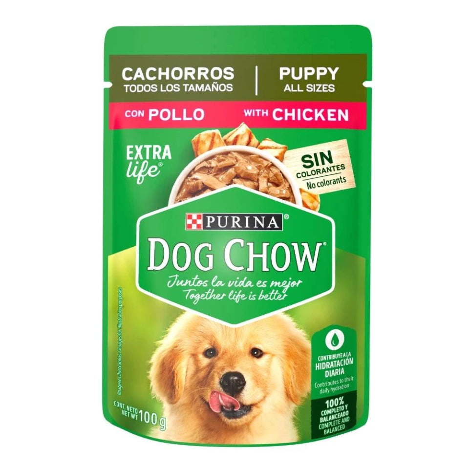 Purina Dog Chow Sabrosobres Cachorros Pollo 100 Gr