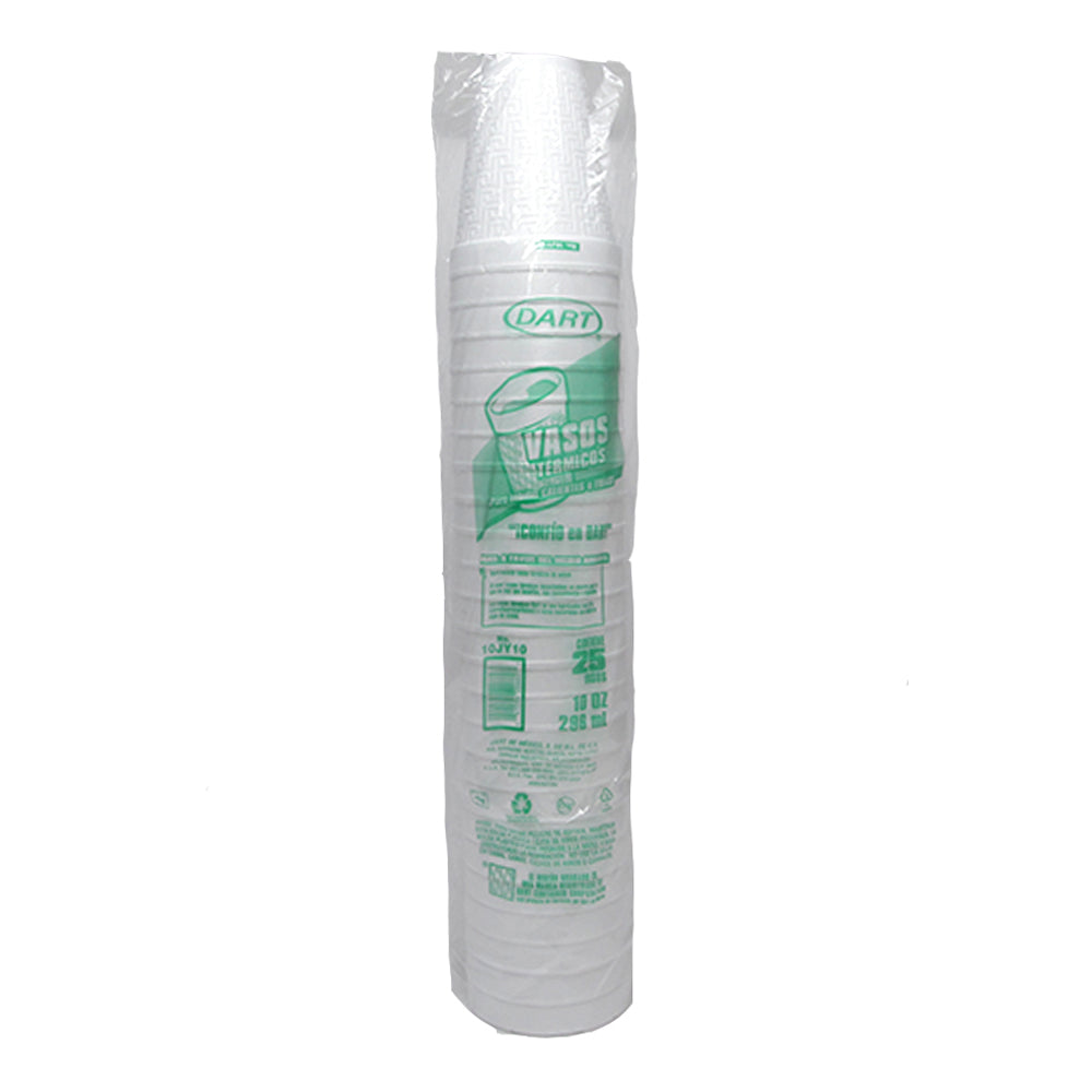 Vaso Térmico Dart #10 Bolsa con 25 Piezas