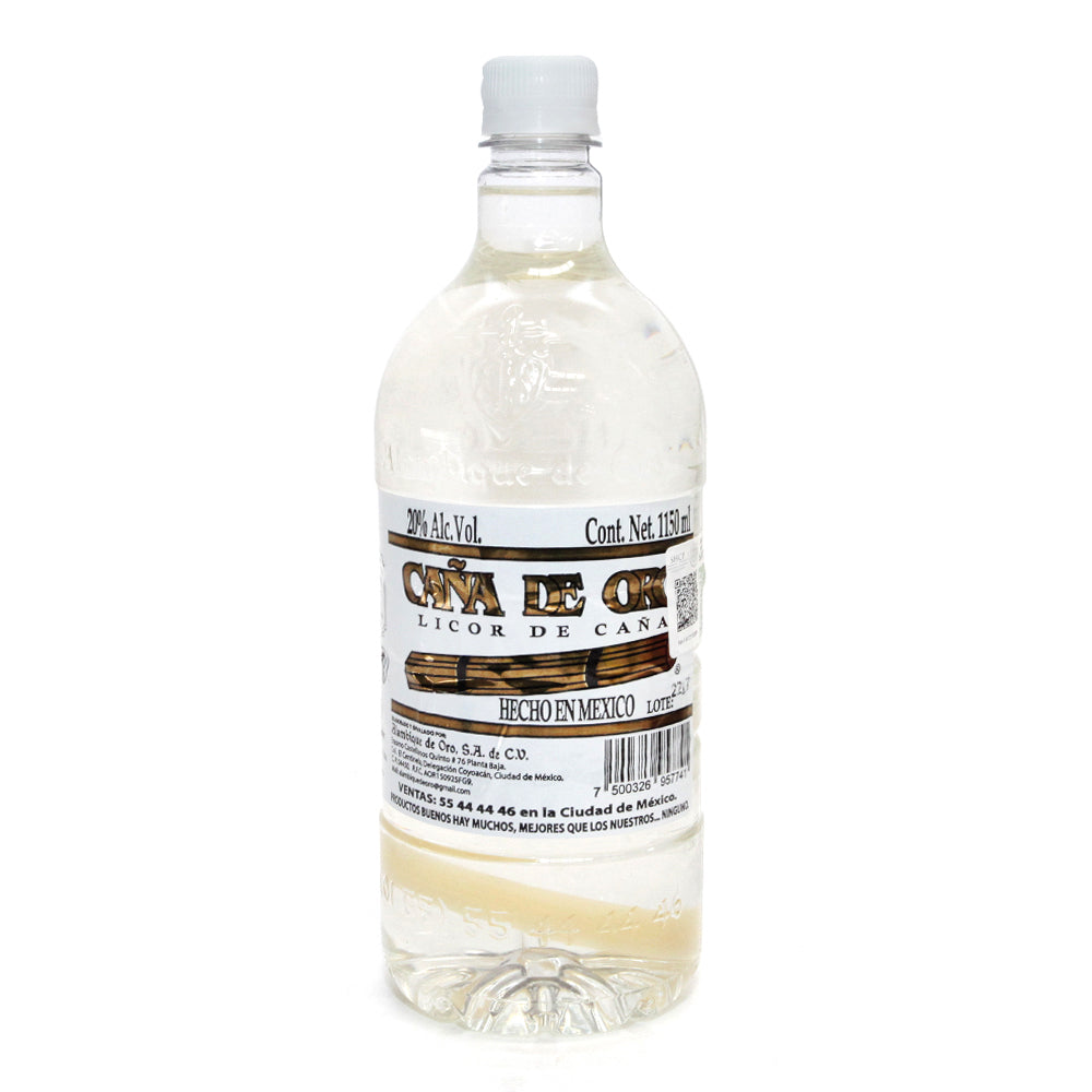 Licor Cana De Oro Destilado Botella 1150 Mililitros