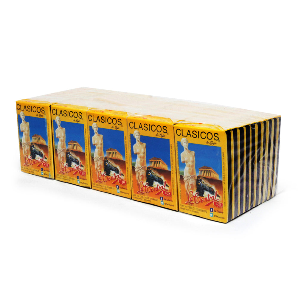 Cerillos Clásicos Paquete con 50 Cajetillas de 50 Cerillos
