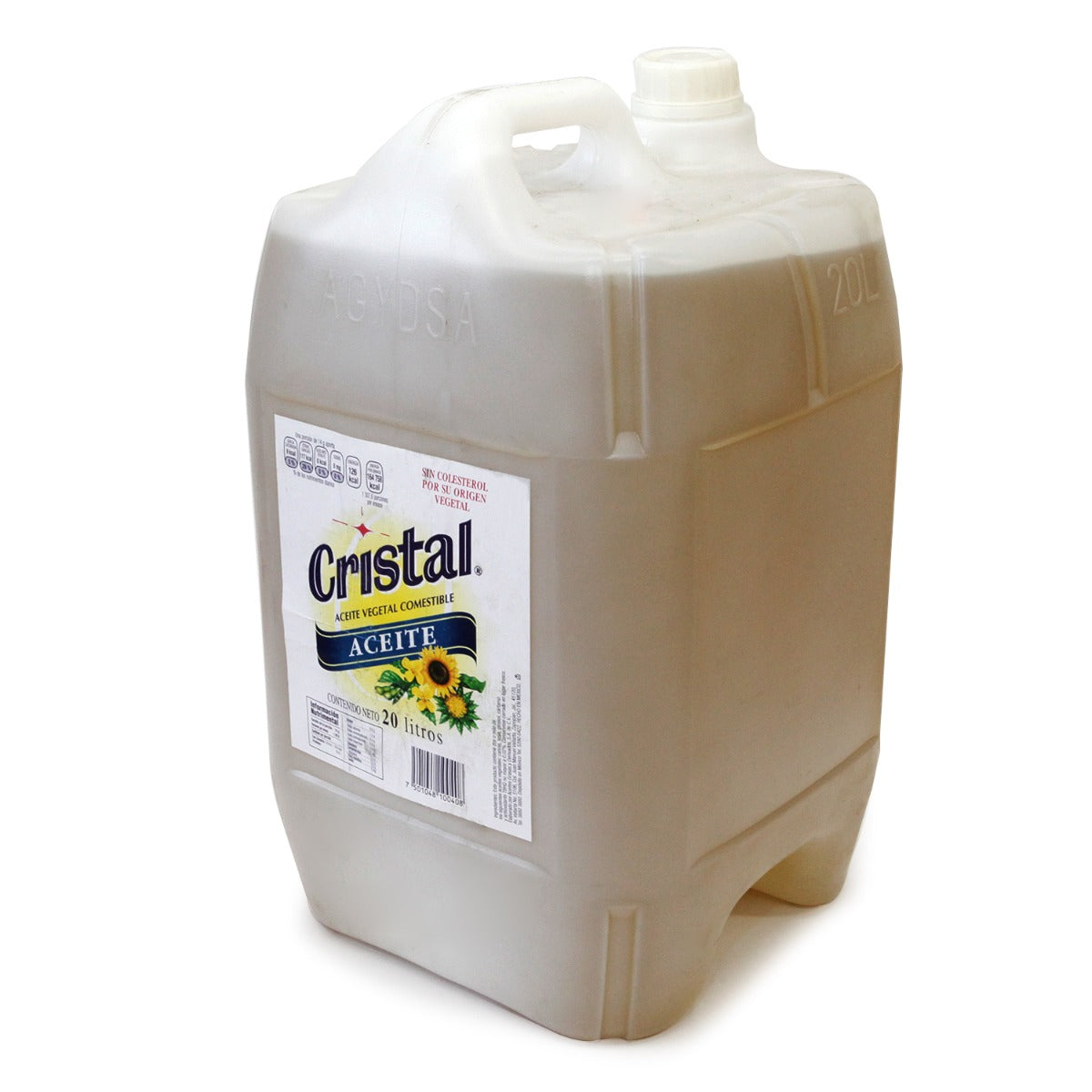 Aceite Vegetal Cristal Bidon 20 lt.