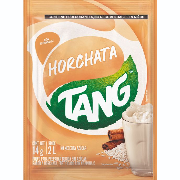 Polvo Para Preparar Bebida Tang Sabor Horchata Paquete con 8 Sobres