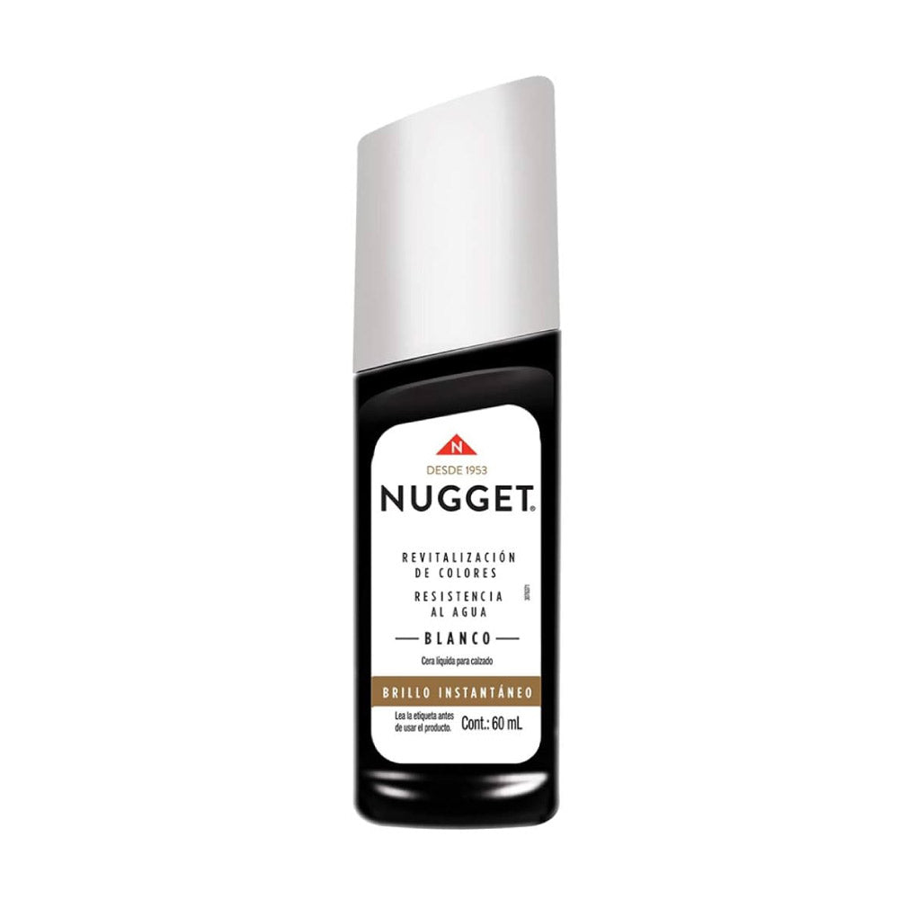 Nugget Cera Calzado Liquida Blanca 60 ml