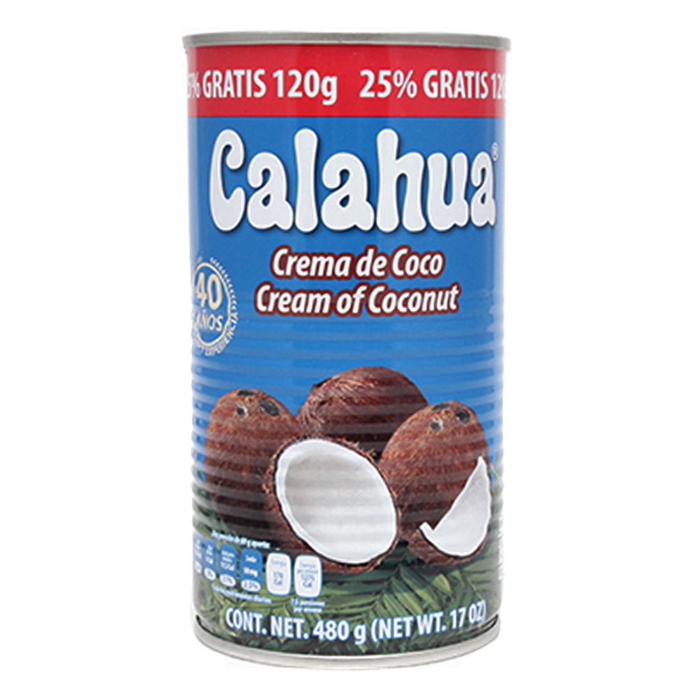 Crema de Coco Calahua Lata 480 Mililitros