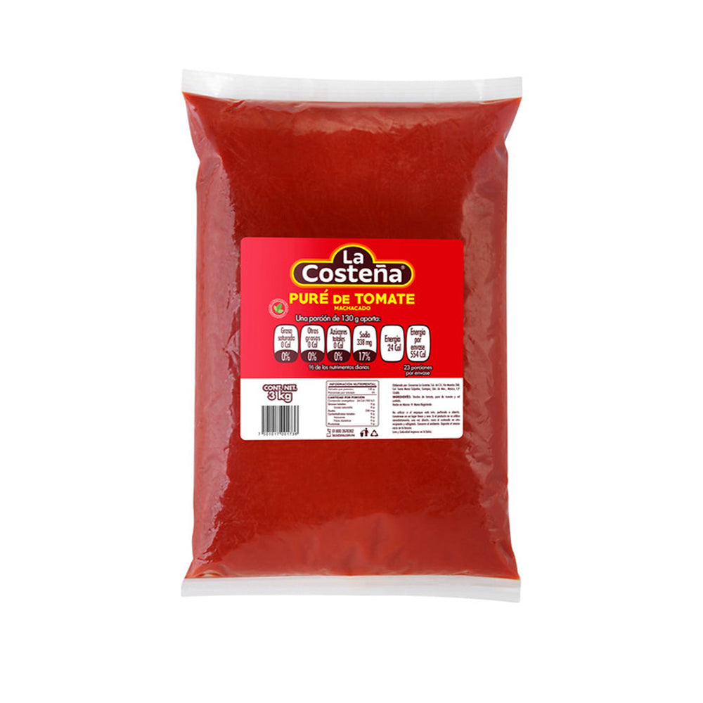 Pure De Tomate La Costeña 3 kg
