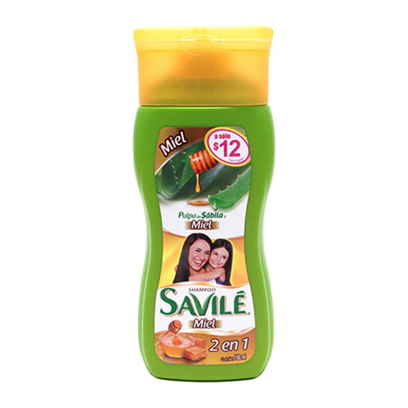 Shampoo Savilé Control Caída 2 En 1 180 Mililitros