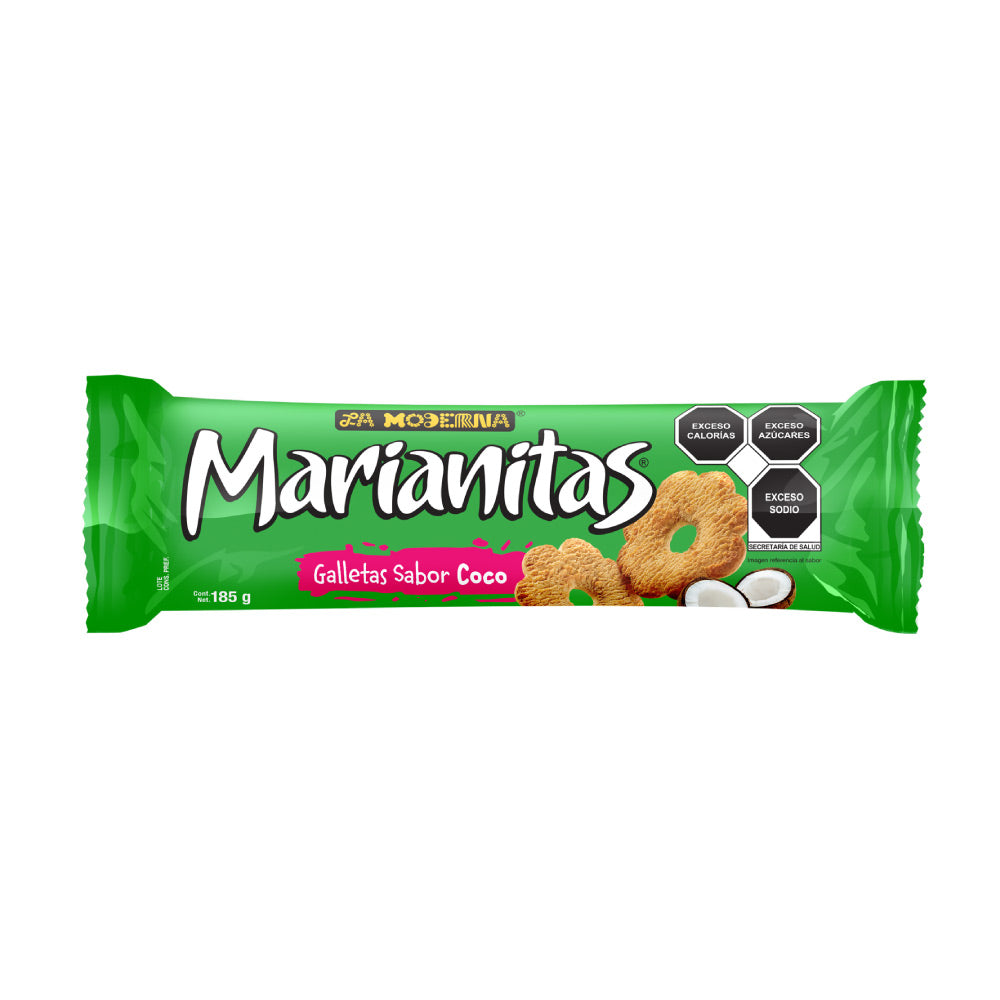 La Moderna Galletas Marianitas Coco 185 Gr
