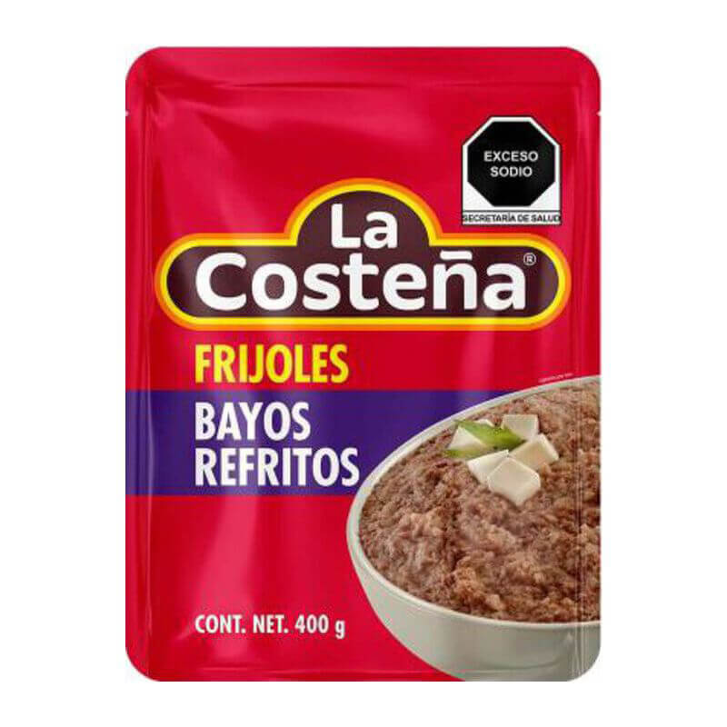 Frijoles Refritos Bayos La Costeña 400 gr