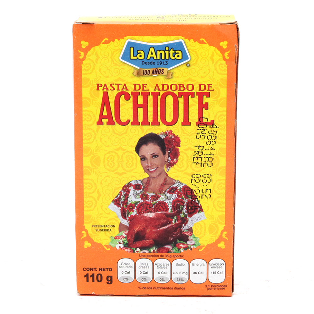 Adobo de Achiote La Anita 110 Gramos