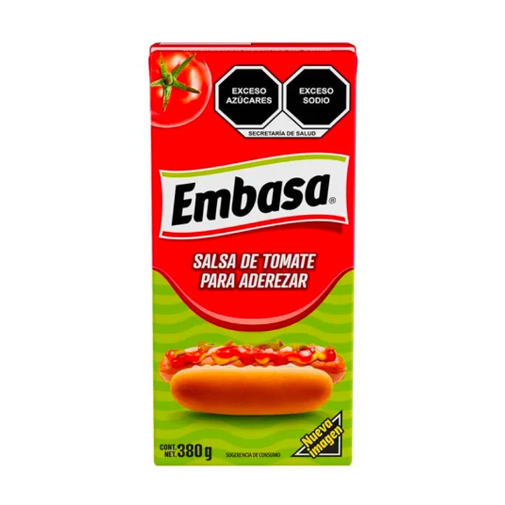 Embasa Catsup Brick 380 Gr
