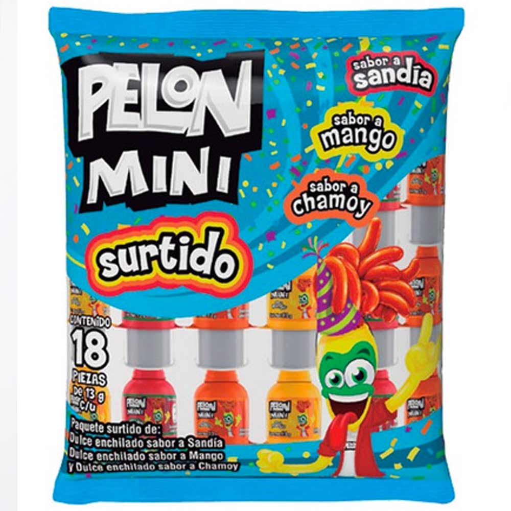 Mini Pelon Pelo Rico Mixto Con 18 Pz De 13 Gr