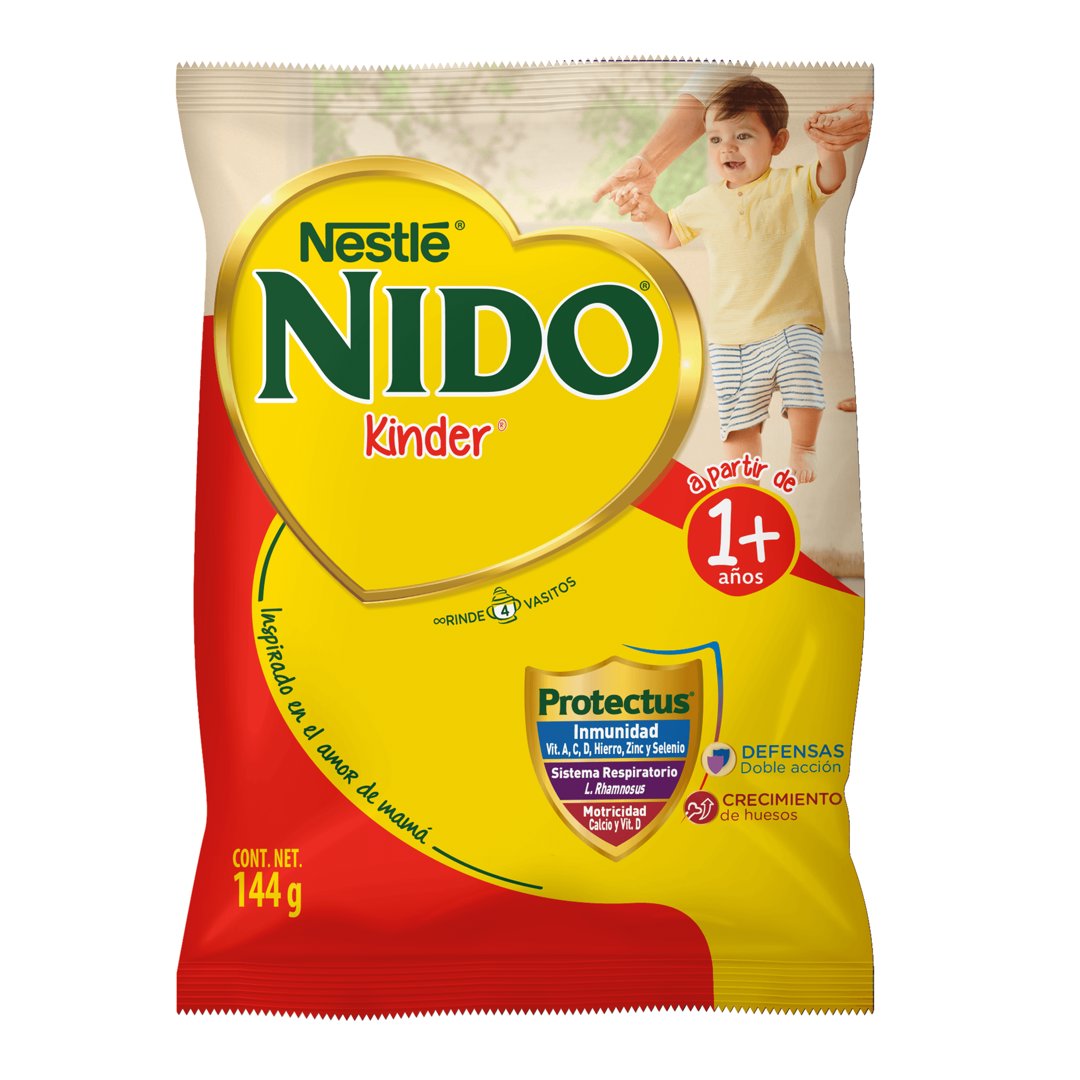 Leche En Polvo Nido Kinder 144 gr