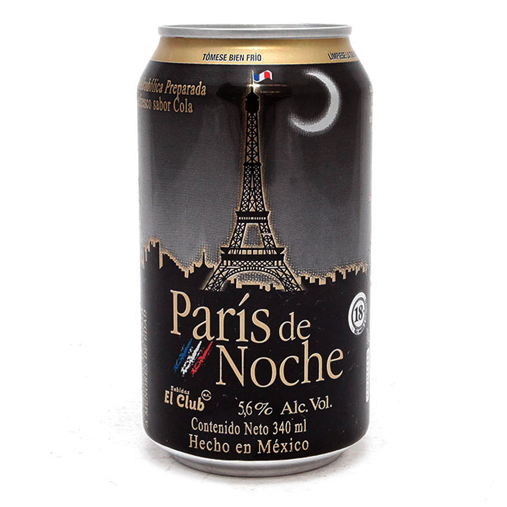Cognag Paris De Noche Cola 340 ml