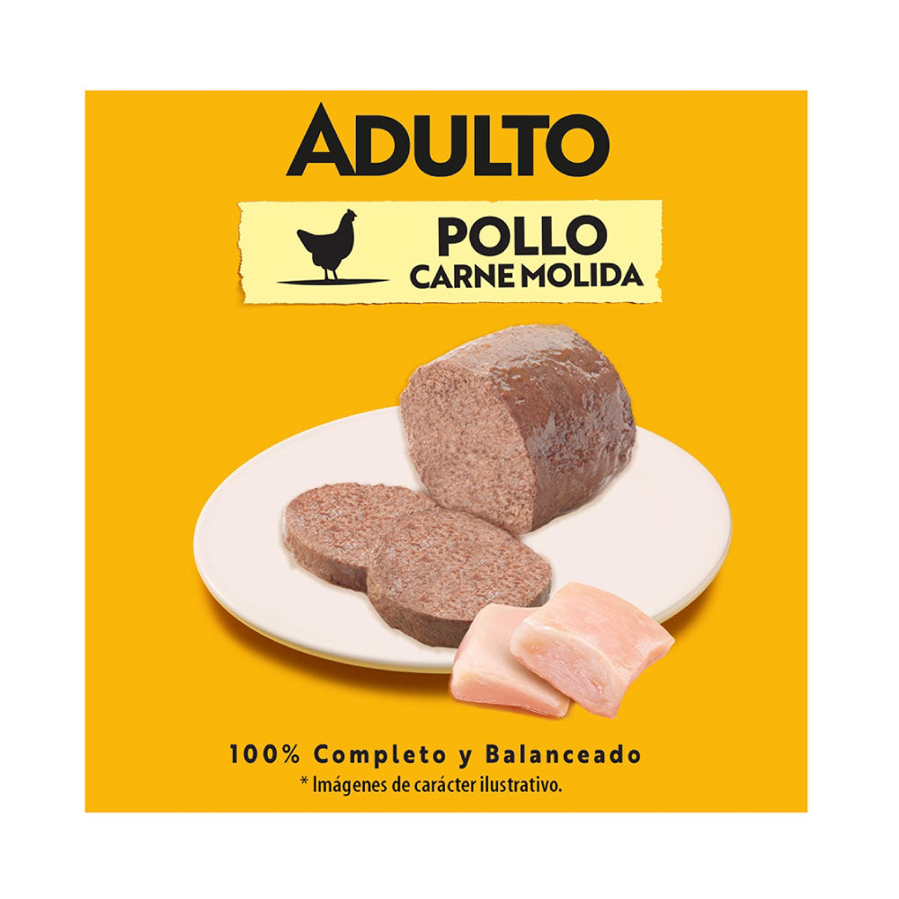 Alimento Húmedo Para Perro Pedigree Pollo Lata 625 Gramos
