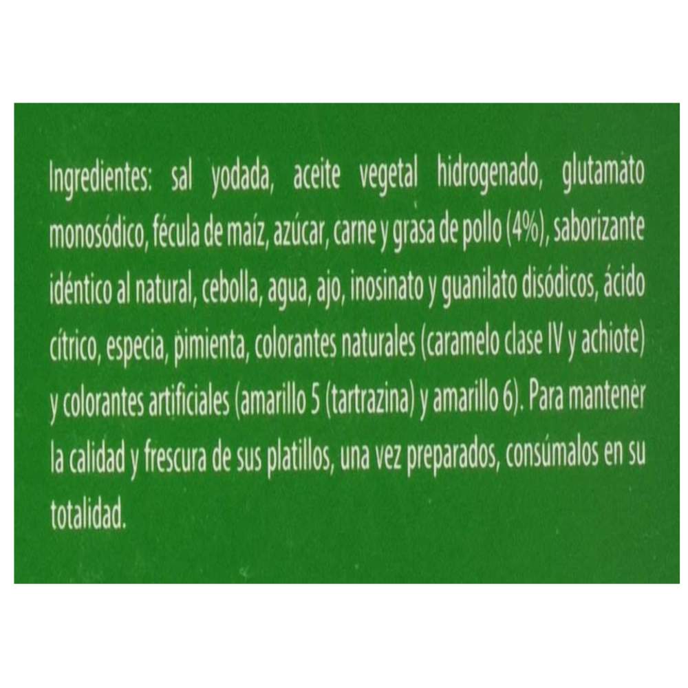 Knorr Suiza Consome De Pollo Paquete Con 50 Piezas De 11 Gr