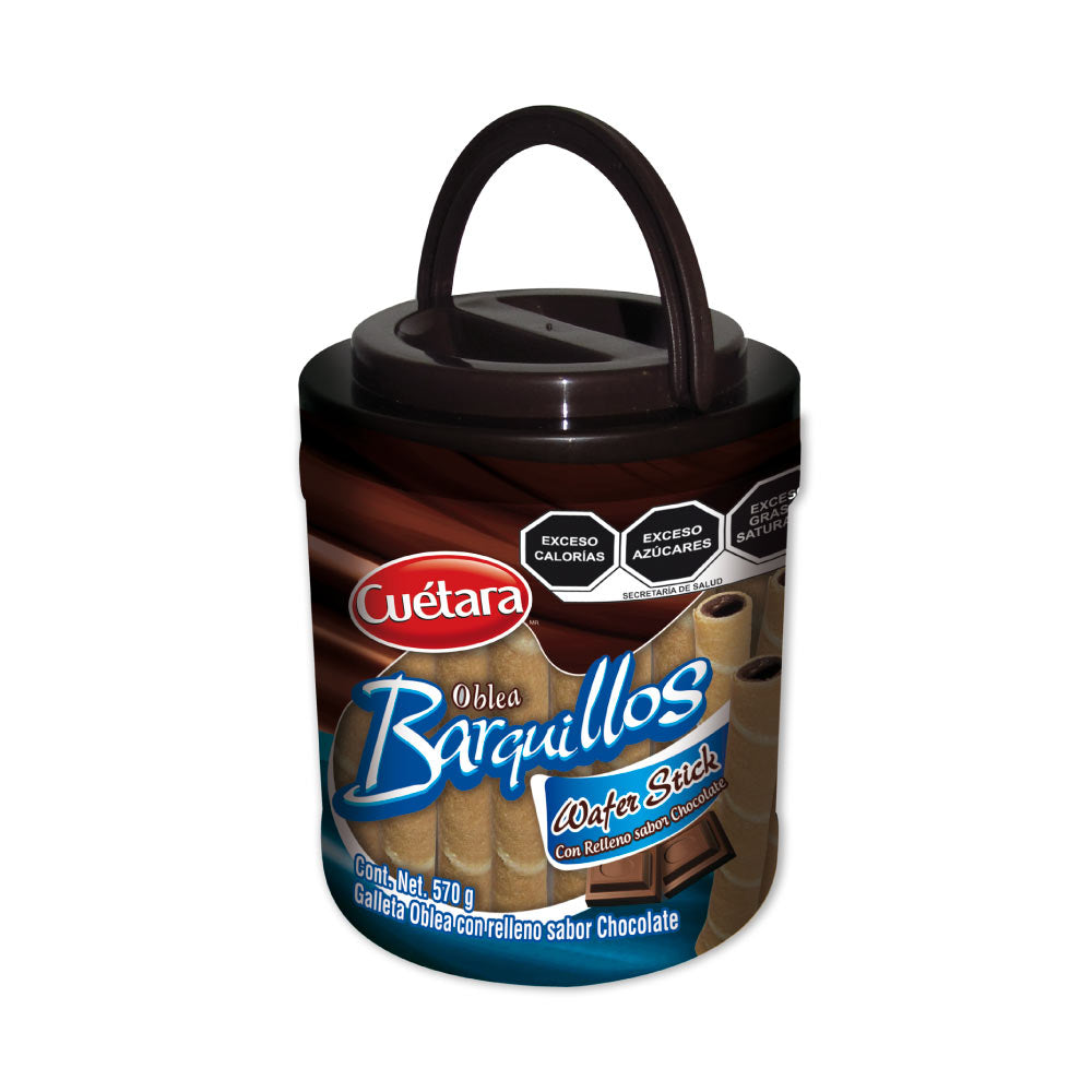 Barquillo Oblea Cuetara Vitrolero 570 gr