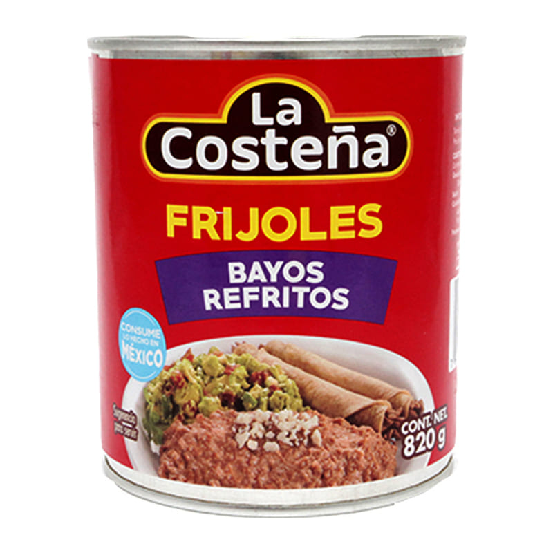 Frijol Refrito Bayo La Costeña 820 gr