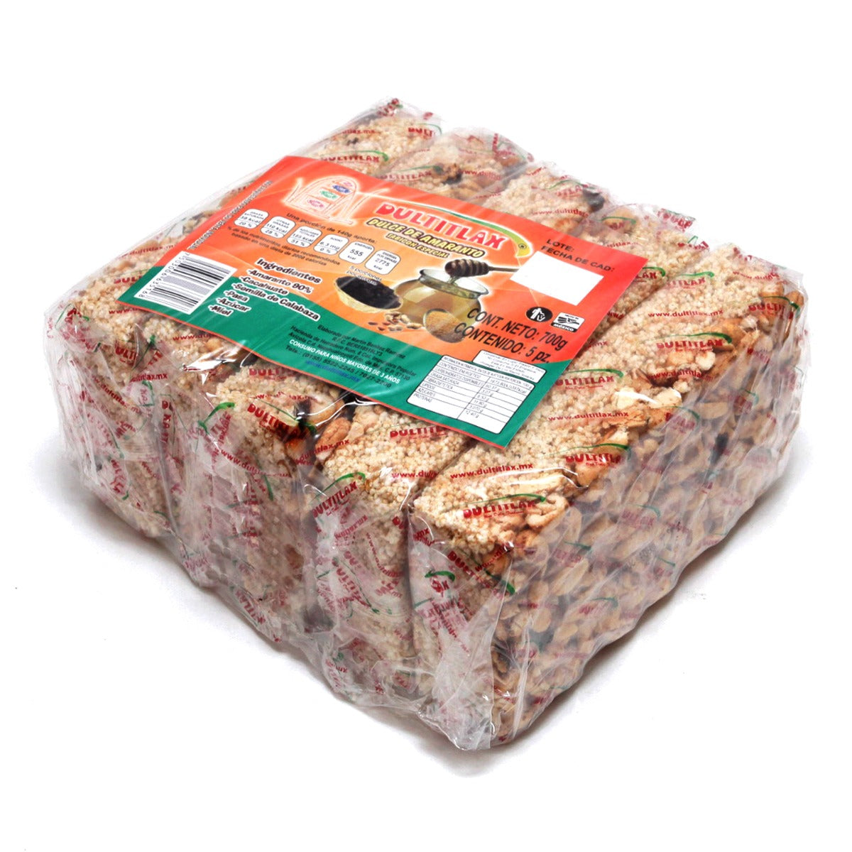 Amaranto Dulitroitlax Tabicon 5 piezas