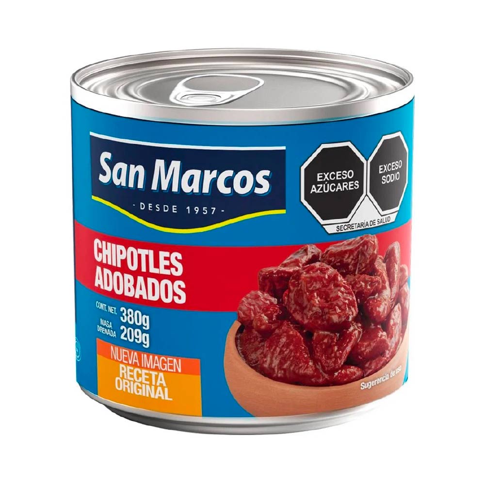 Chile Chipotle San Marcos 380 gr