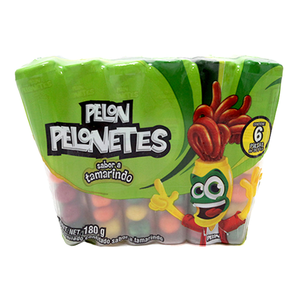 Paquete Pelonetes Pulpa Confitada Con 6 Piezas De 30 Gramos