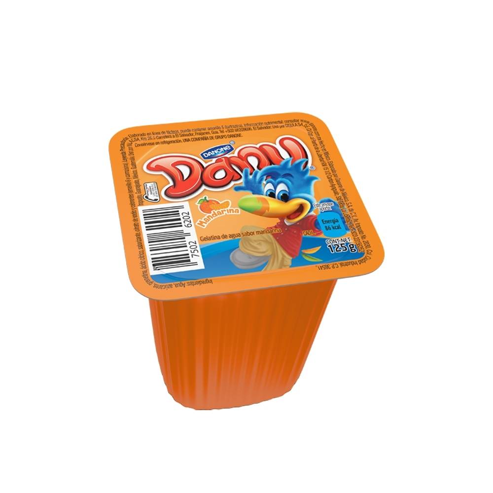 Gelatina Dany Postre Mandarina 125 Gr