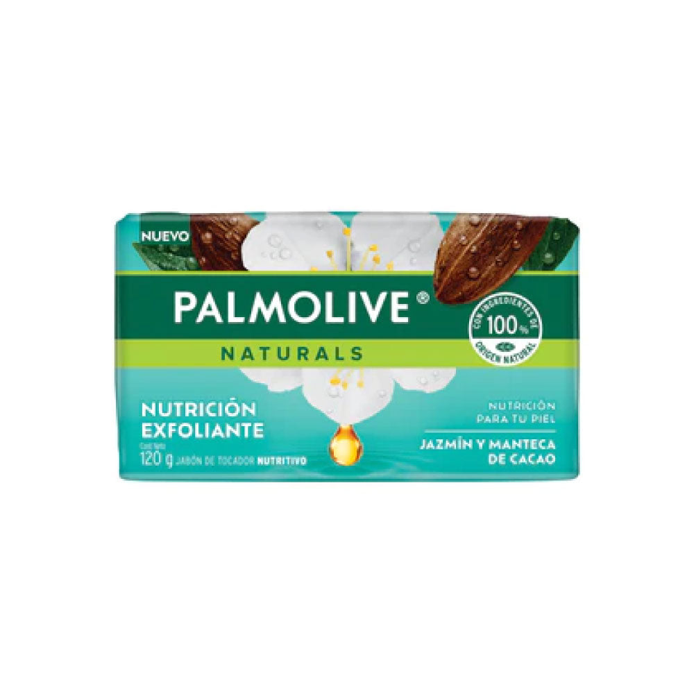 Jabón en Barra Palmolive Jazmín y Manteca de Cacao 120 g