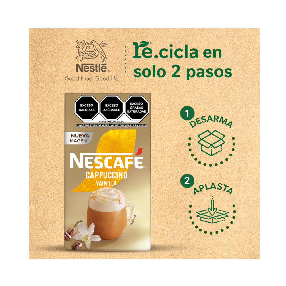 Nescafe Cappuccino Vainilla 132 gr