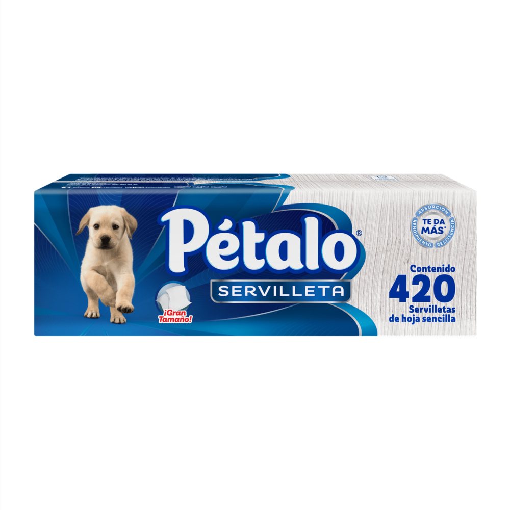 Servilletas Petalo 420 pz