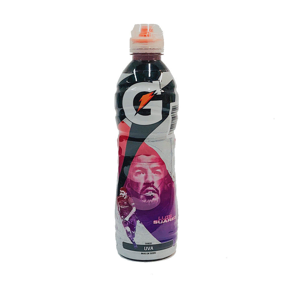 Gatorade Bebida Rehidratante Uva Botella con Valvula 600 ml