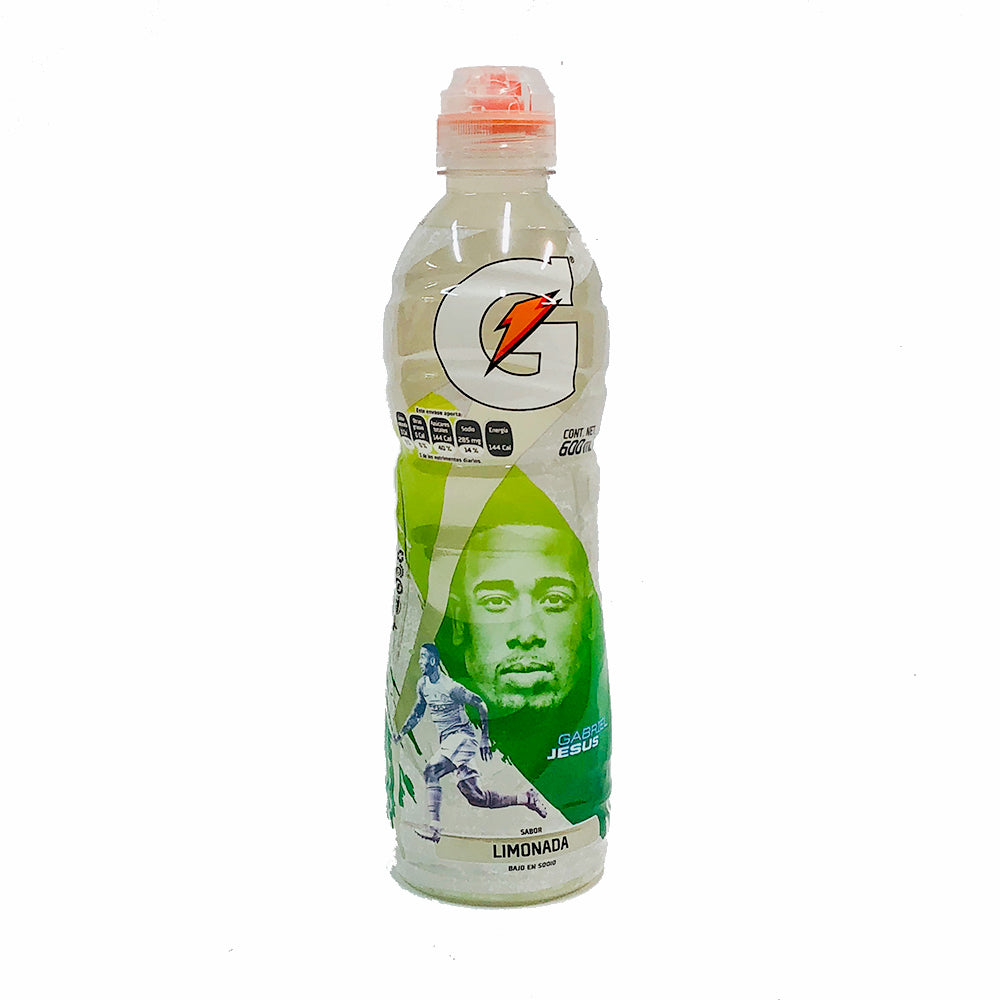 Bebida Rehidratante Gatorade Limonada Botella con Valvula 600 Ml