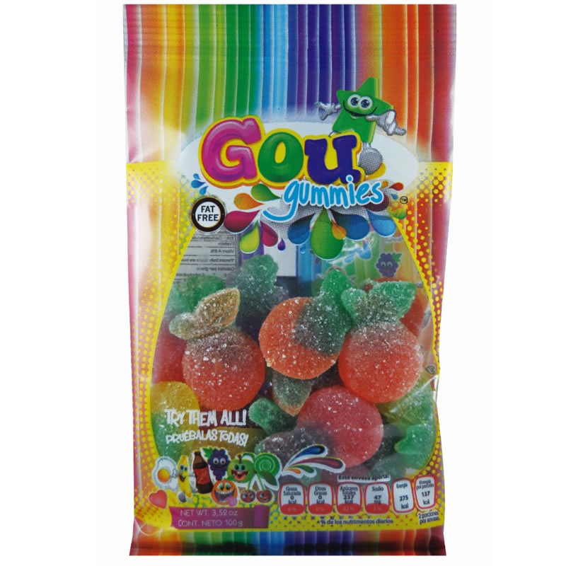 Golosina Gou Gomita Frutita 100 Gramos
