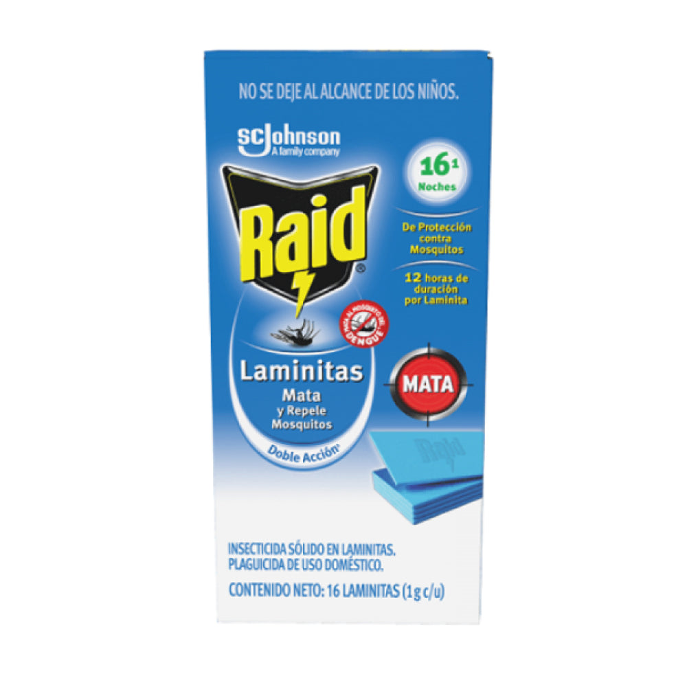 Laminas Raid Mats 24 Piezas