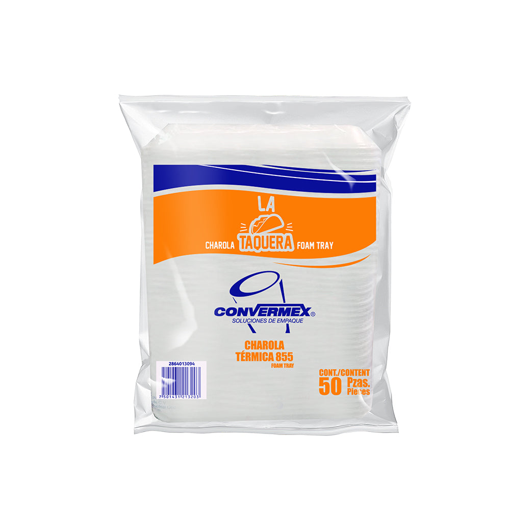 Convermex Charola Mod 855 50 Pz