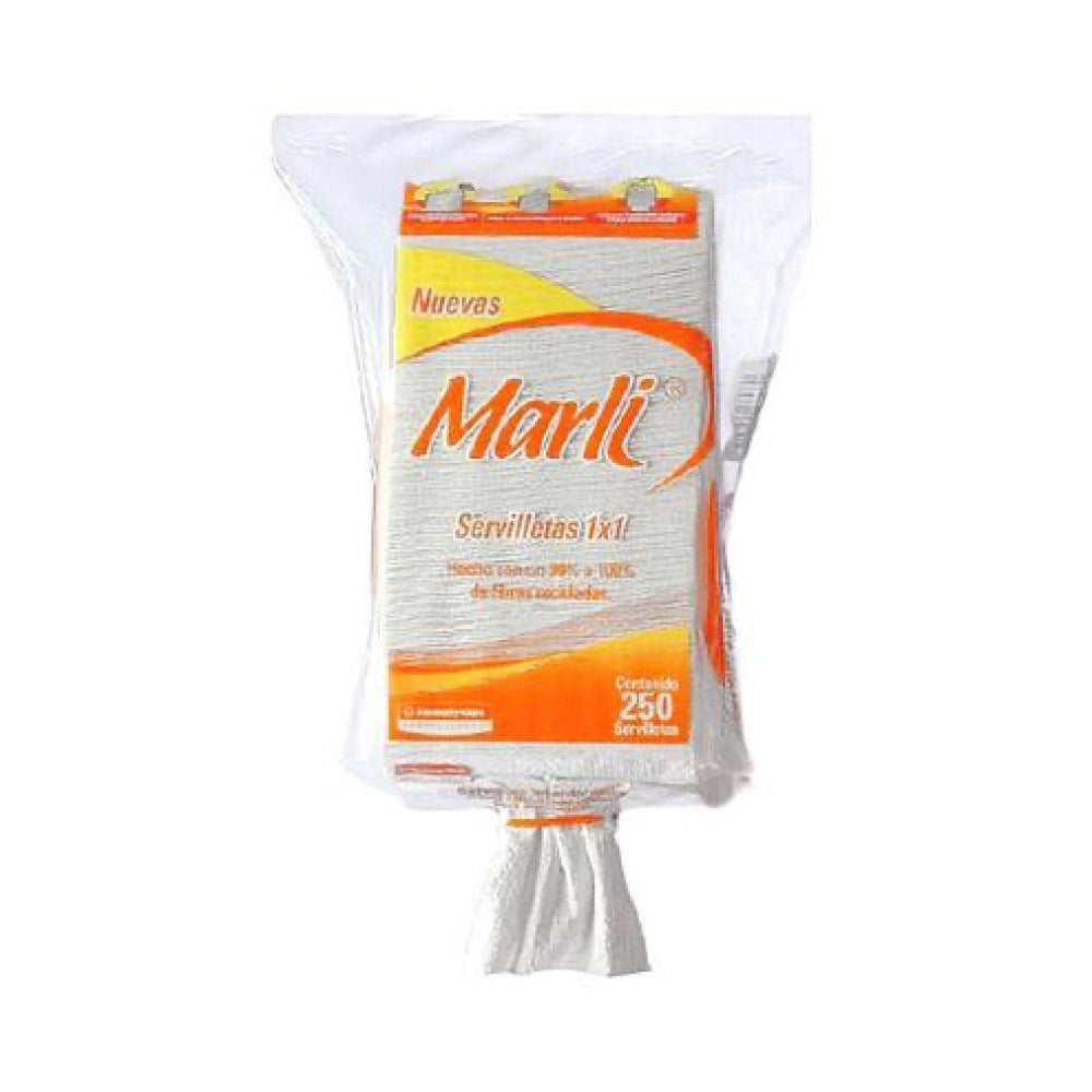 Marli Servilleta 1X1 Taquera 250 pz
