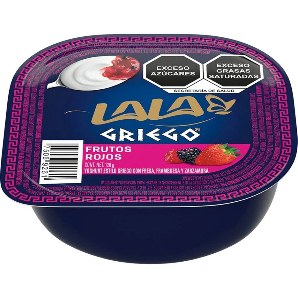 Lala Yoghurt Batigo Griego Frutos Rojo 120 Gr