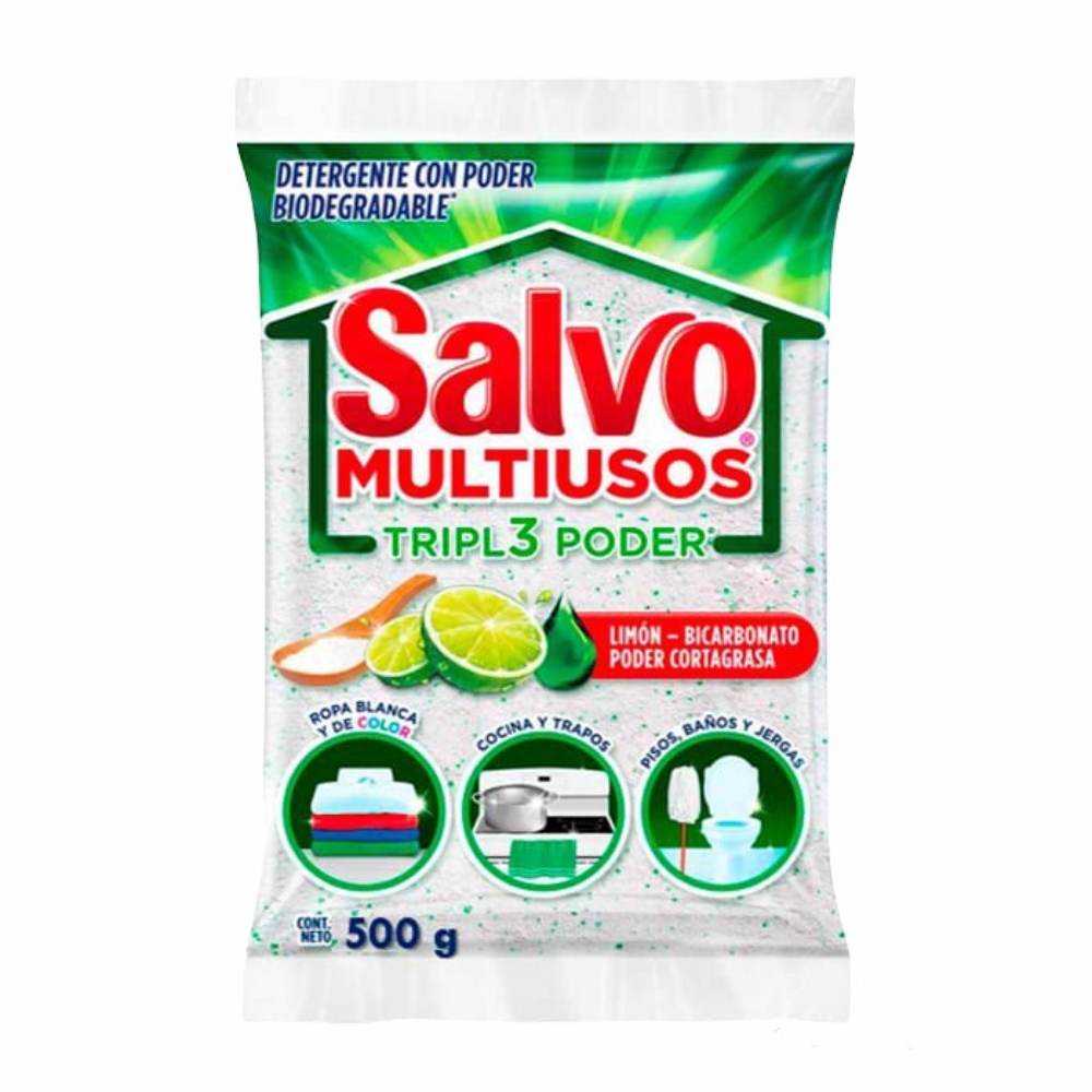 Detergente Salvo Multiusos 500 gr