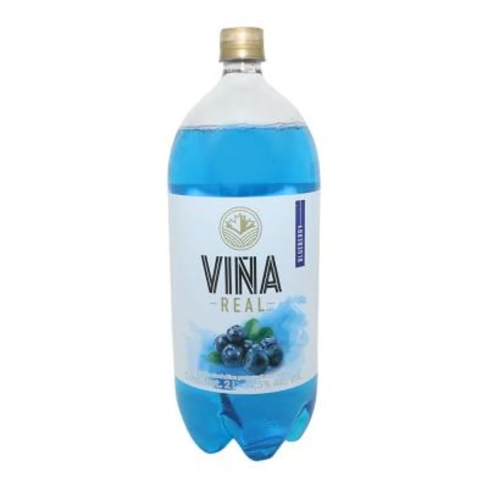 Viña Real Cooler Nvo Sabor Blue Berry 2 Lt