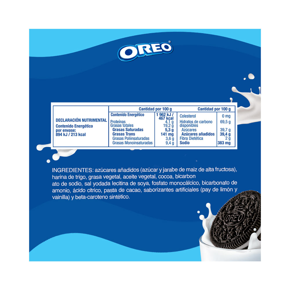 Galletas Nabisco Oreo Combinado 205 gr