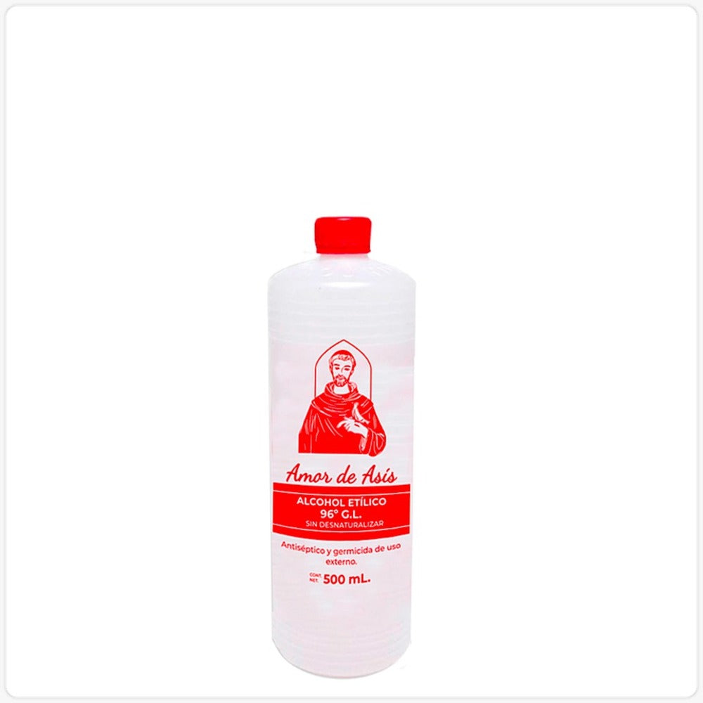 Alcohol Amor De Asis 96 De 500 Ml