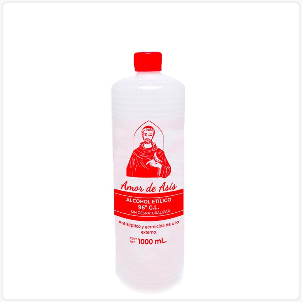 Alcohol Amor De Asis 96 De 1 Lt