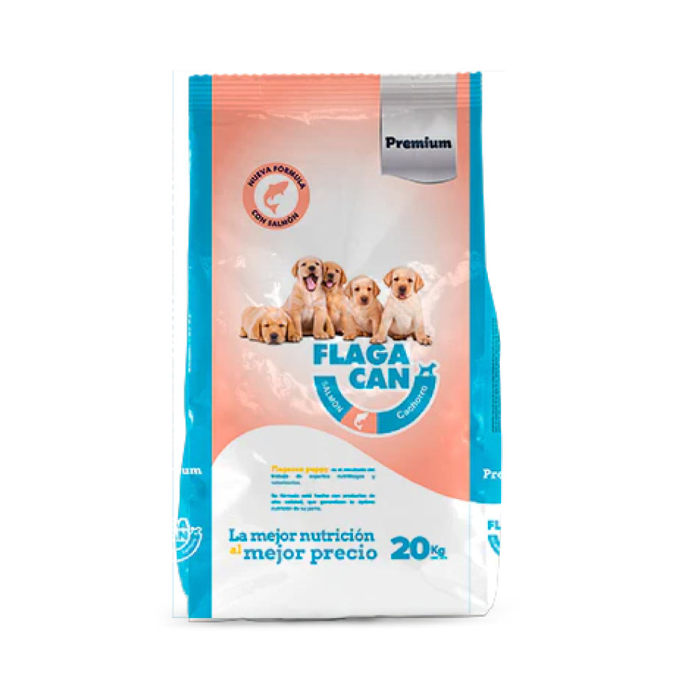 Flagacan Salmon Alim Perro Cachorro 20 Kg