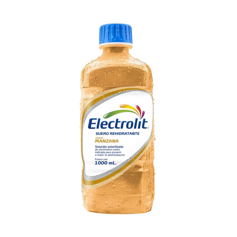 Electrolit Suero Manzana 1000 ml