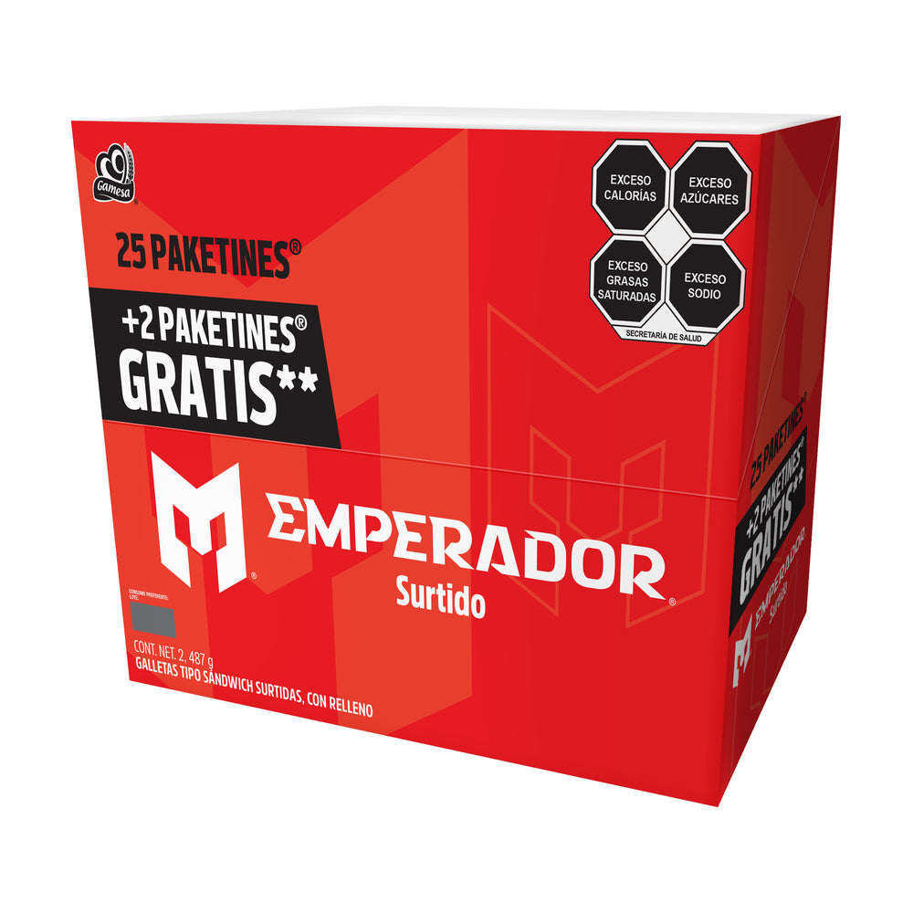 Emperador Surtido Gamesa 2.487 kg