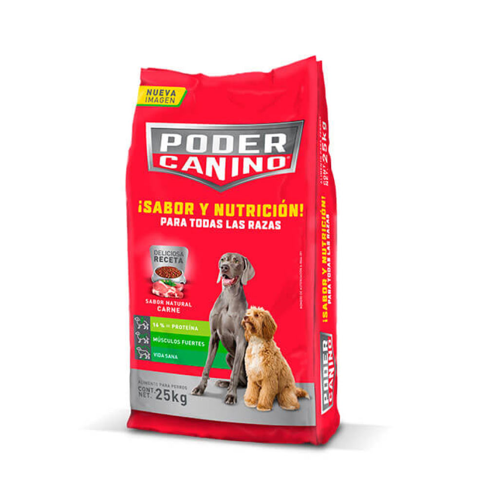 Poder Canino Alimento Perro 25 Kg