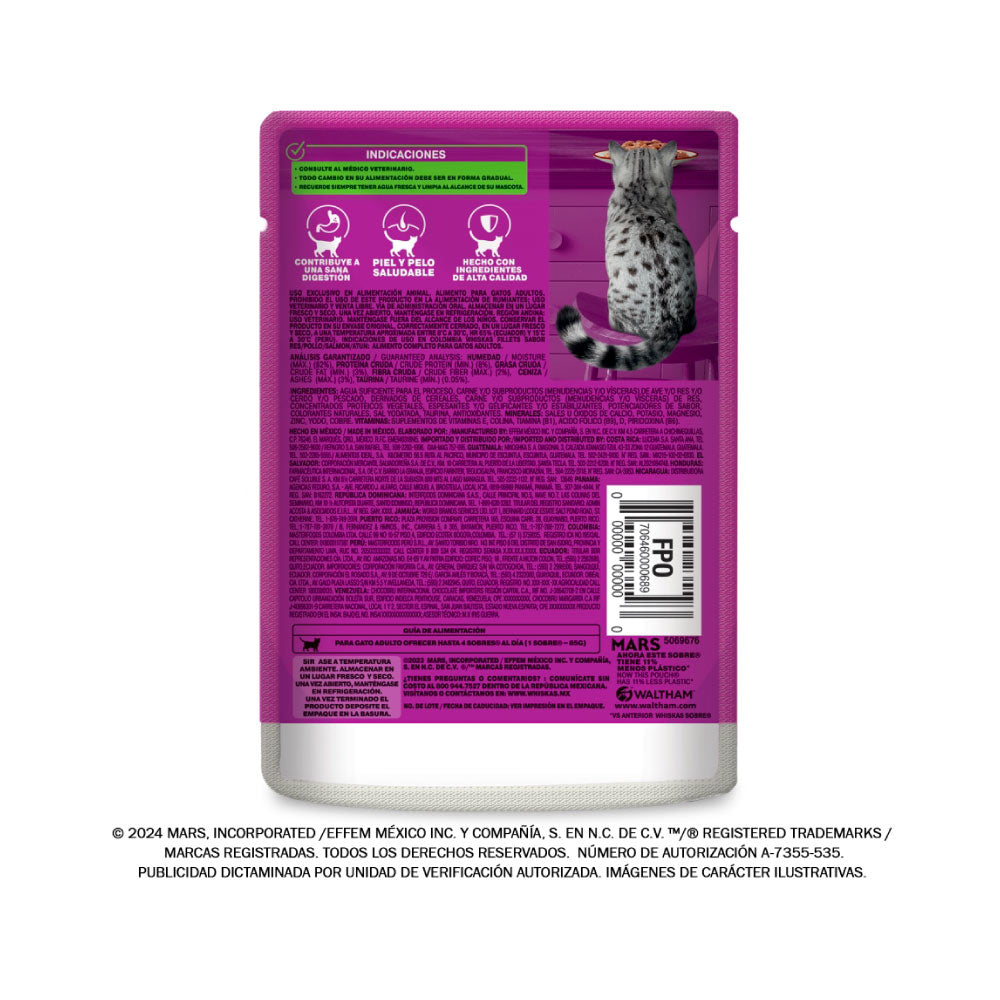 Whiskas Pouch Res 85 Gr