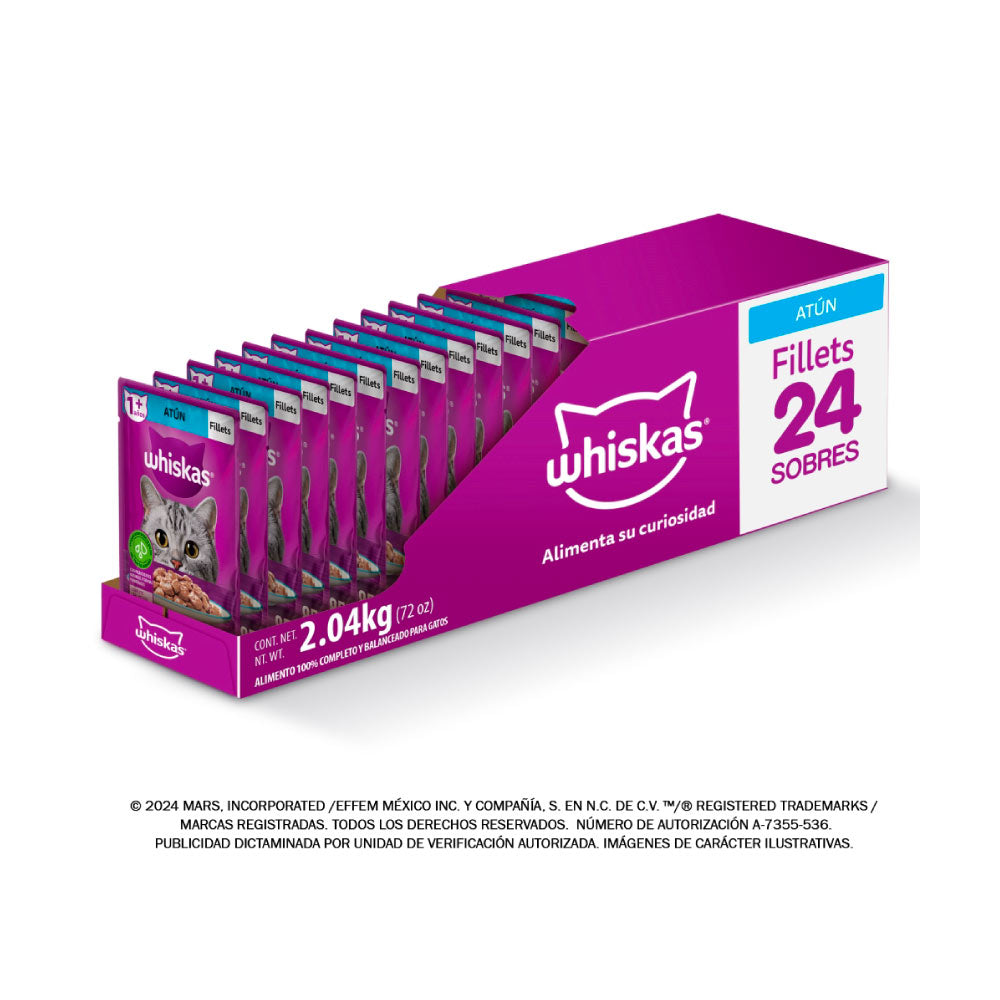 Whiskas Pouch Atun 85 Gr