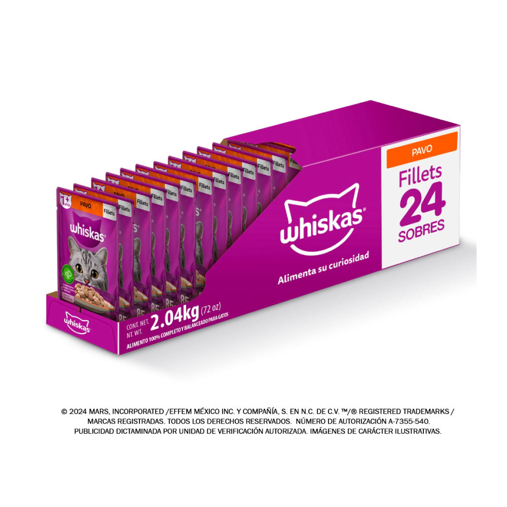 Whiskas Pouch Pavo 85 Gr