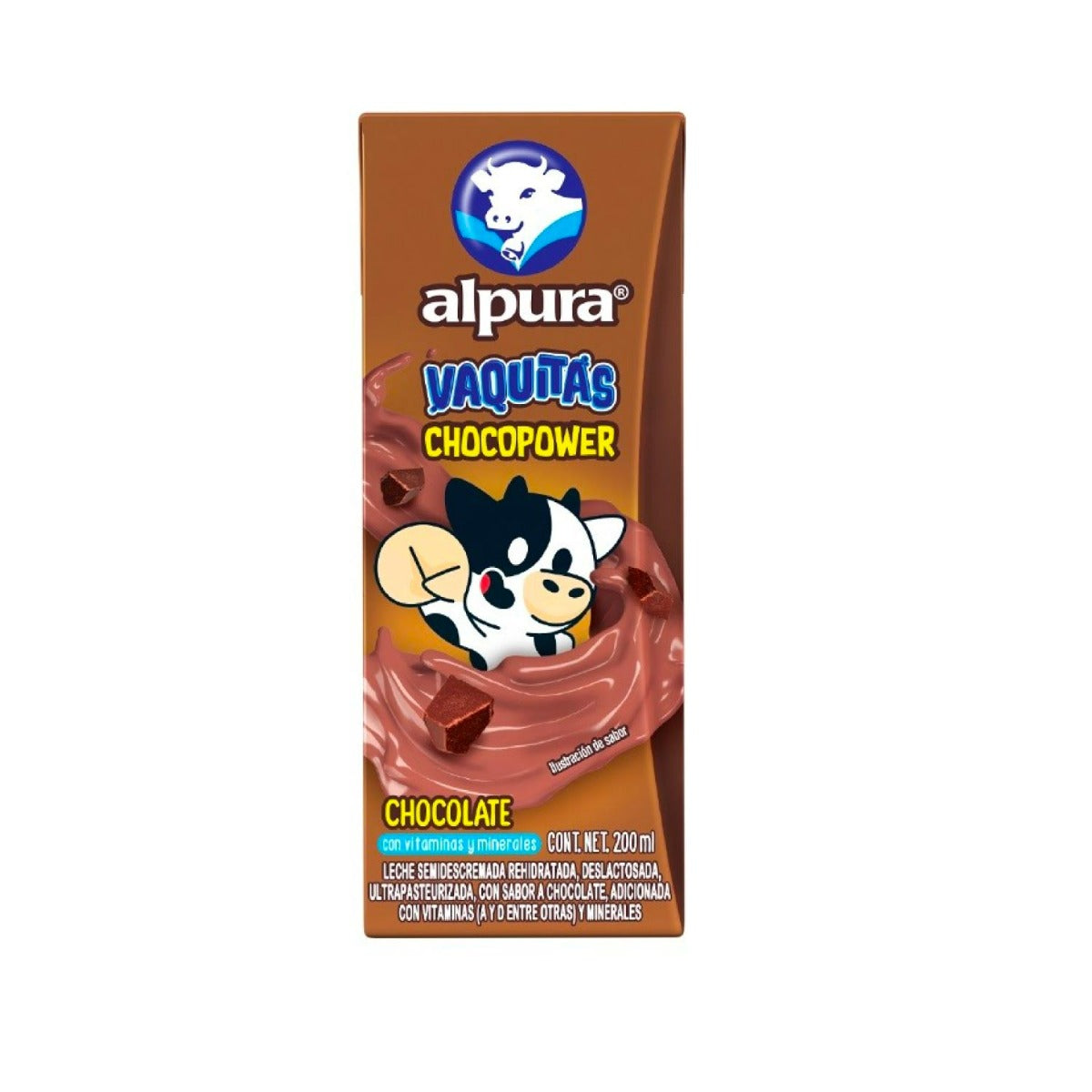 Leche Saborizada Alpura Sabor Chocolate 200 Ml