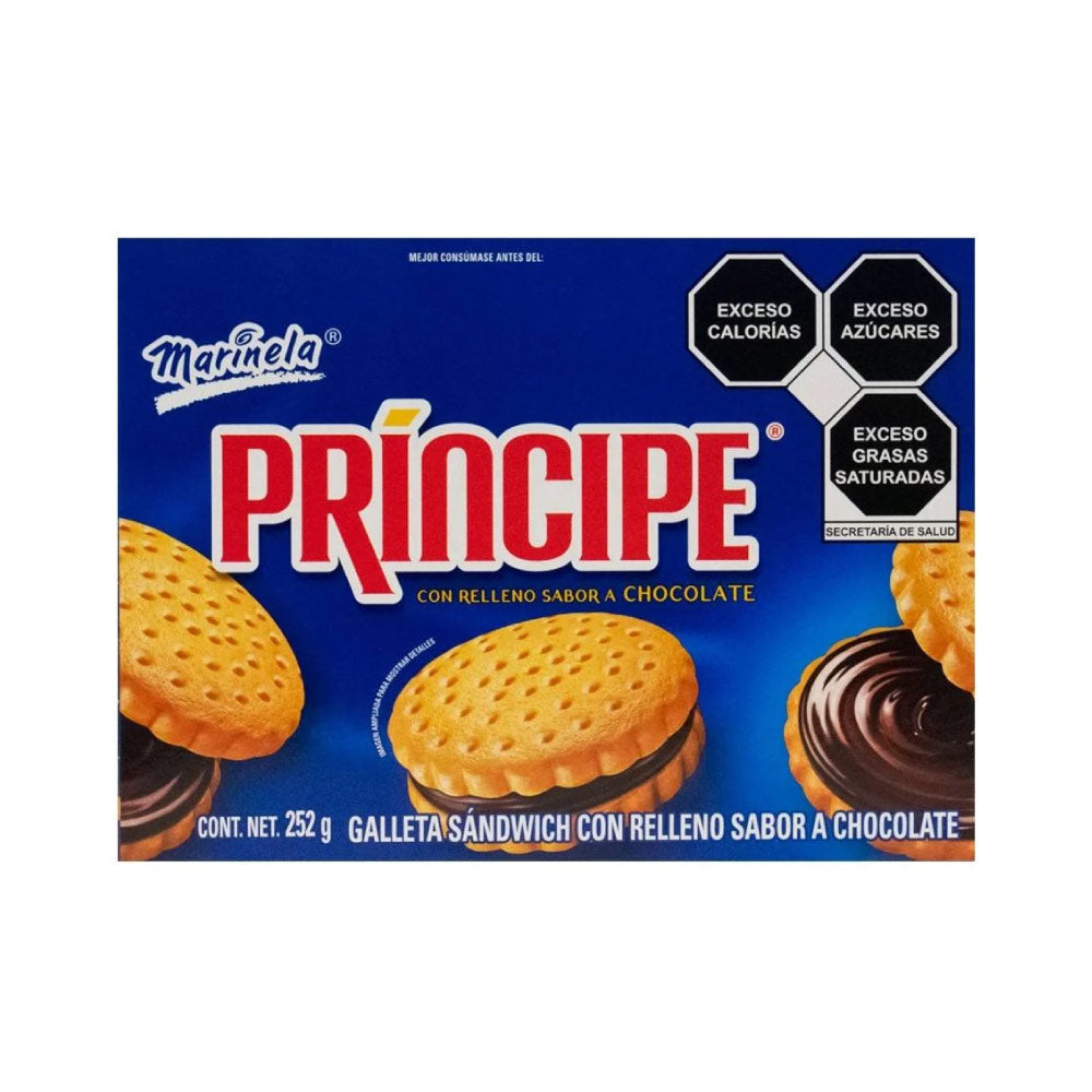 Galleta Marinela Principe Chocolate 252 gr